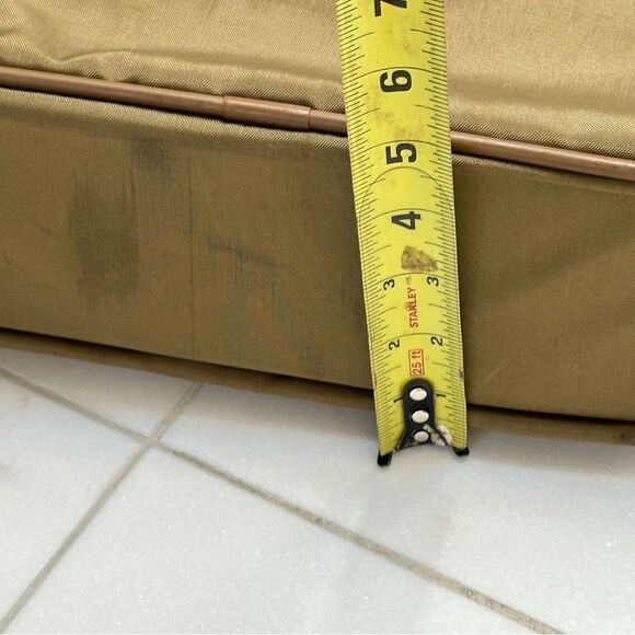 Hartman Courier Bag leather and ballistic nylon. Classic tan - Picture 4 of 13